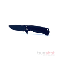 LionSteel - SR-22 - Black - Aluminum - Black - Sleipner - 3.125"