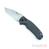 Hogue Collector Series - K320 Carbon - Black - Carbon Fiber - Stonewash Tanto - CPM-20CV - 3.5"