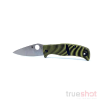 Spyderco - Caribbean - Black, Yellow - G-10 - LC200N - 3.70"