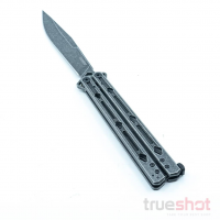 Kershaw - Lucha Balisong - Steel - Black Stonewash - Sandvik 14C28N - 4.60"