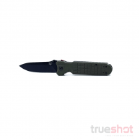 Fox - FX446OD - FKMD PREDATOR II - Black - FRN OD Green - N690C Stainless Steel - 3.74"