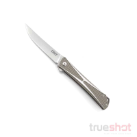 CRKT - Crossbones - Gray - Aluminum - AUS-8 - 3.54"