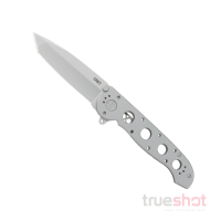 CRKT - M16-04SS Tanto Stainless Steel Frame Lock -Gray - Stainless Steel - Sandvik 12C27 - 3.875"