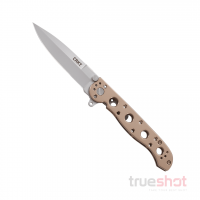 CRKT - M16-03BS Stainless Steel Frame Lock - Satin Blade - Bronze - Stainless Steel - Sandvik 12C27 - 3.55"