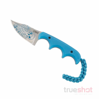CRKT - Folts Minimalist Bowie Cthulhu - Blue - GRN - 8Cr13MoV - 2.125"