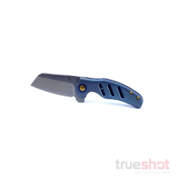 Kizer - Mini Sheepdog C01C - Blue -Titanium - CPM S35VN - 2.625"