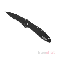 Kershaw - Leek - Black - Serrated - Sandvik 14C28N - 3.00"