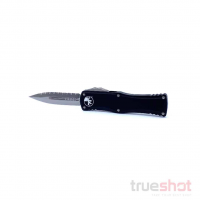 Microtech - Hera - D/E Serrated - Black - Aluminum - M390 - 3.00"