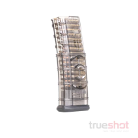 ETS - Gen 2 AR15 - 223/5.56 - 30 Rounds - Polymer Magazine with Coupler. Clear