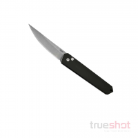 Boker - Boker Plus Kwaiken Auto - Stainless/Black 2 Tone - T6-6061 Aluminum Black - 154CM Stainless Steel - 3.50"