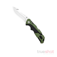 Buck - Pursuit Large Guthook - Green/Black - 420HC - 3.50"