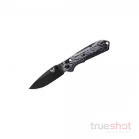 Benchmade - Mini Freek - AXIS Lock - G-10 Black/Gray - M4 - Black - 3"