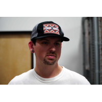 True Shot - South Western Patch - Black/Grey - Trucker Hat