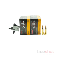 BUNDLE DEAL: CMC 3.5 lb Single Stage Curved Drop In AR-15 Trigger and 200 Rounds of Ammo