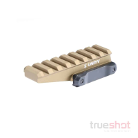 Unity Tactical - FAST - Picatinny - Optic Riser Flat Dark Earth (FDE)