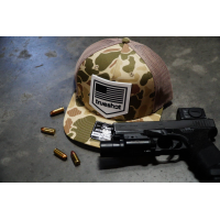 True Shot - Flag Patch Hat Harvest Camo / Light Tan