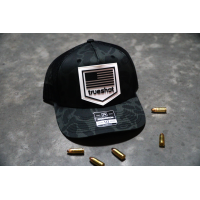True Shot - Flag Patch Hat Sable Camo / Black