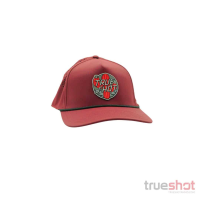 True Shot x Branded Bills - Cactus Patch Hat Red Cactus - Maroon