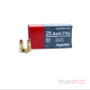 Aguila - 25 Auto - 50 Grain - FMJ - 500