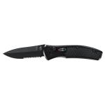 Gerber Gear Empower - Black, Serrated Automatic Knives in Steel