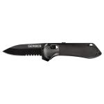 Gerber Gear Highbrow Compact - Onyx, Serrated Assisted Knives in Steel