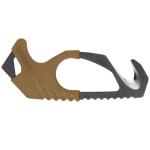 Gerber Gear Strap Cutter - Coyote Brown Fixed Knives in Stainless Steel