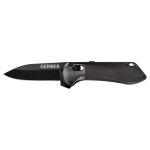 Gerber Gear Highbrow Compact - Onyx, Plain Edge Folding Knives in Steel