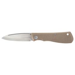 Gerber Gear Mansfield - Natural Micarta Folding Knives in Steel