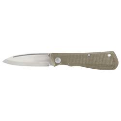 Gerber Gear Mansfield - Olive Micarta Folding Knives in Steel