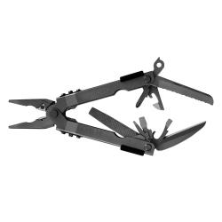 Gerber Gear Multi-Plier 600 - Black, Carbide Cutters, Needlenose, Leather Sheath Multi-tools in Stainless Steel