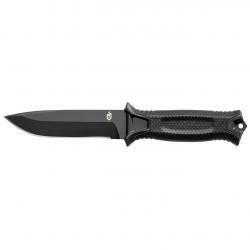Gerber Gear StrongArm - Black, Plain Edge Fixed Knives in Stainless Steel