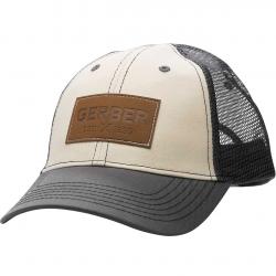 Gerber Gear Trucker Hats - Grey in Leather