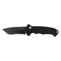 Gerber Gear 06 Auto - Tanto, Serrated Automatic Knives in Steel