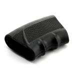 Pinty Tactical Rubber Grip Glove &verbar; Ventilated Slip-On Grip Sleeve &verbar; Textured for Firm Hold &verbar; Ideal for Polymer or Steel Framed Handguns &verbar; Glock 26 27 28 29 30 33 36 39 &verbar; Black