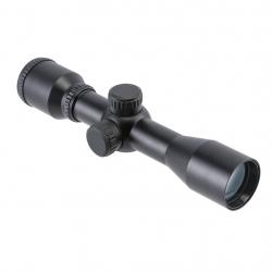 4X32mm Band Crystal Lenses Rifle Scope For Any Crossbows Shot Guns Flip Up Caps