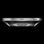 12V RV Ductless Range Hood with Charcoal Filter - Stainless Steel