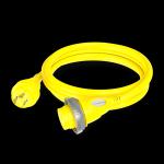 12ft 30 Amp Powersmart(TM) 125V cordset - Yellow
