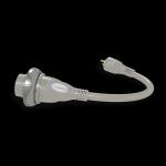 30 Amp to 15 Amp Pigtail Adapter with Faultsmart(TM)- Titanium