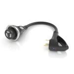 30 Amp to 30 Amp RV Pigtail Adapter with Faultsmart(TM)