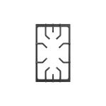 Middle Die-cast grates for Chef Collection Gas Cooktop