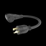 Pigtail Adapter 30A RV Connector to 30A 4-Prong Plug - RV