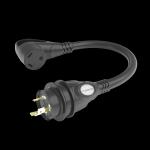 Pigtail Adapter 30A RV Connector to 20A Plug - RV