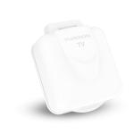 MINI TV/SAT INLET SQUARE - White
