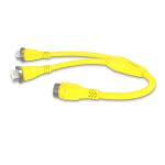 2 x 50 Amp 125/250V to 50 Amp 125/250V Y-Adapter