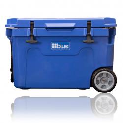 NTPC Customized - 55 Quart Ice Vault Cooler (w/ Wheels) from Blue Coolers