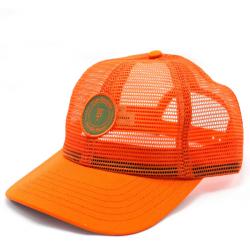 Orange Full Mesh Hat