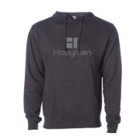 Hooyman Hooded Fleece - XL - Charcoal Heather