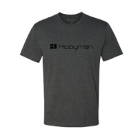 Hooyman Logo Short Sleeve - Small - Charcoal Heather