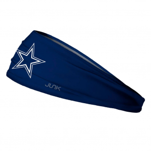 JUNK BRANDS Dallas Cowboys Logo Navy BBL Headband