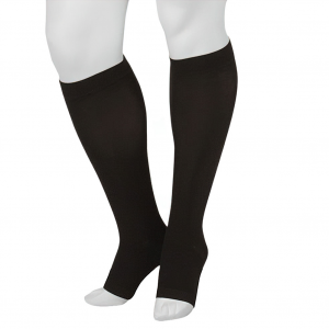 JUZO Soft 20-30 mmHg Knee OT Petite Silicone Stockings